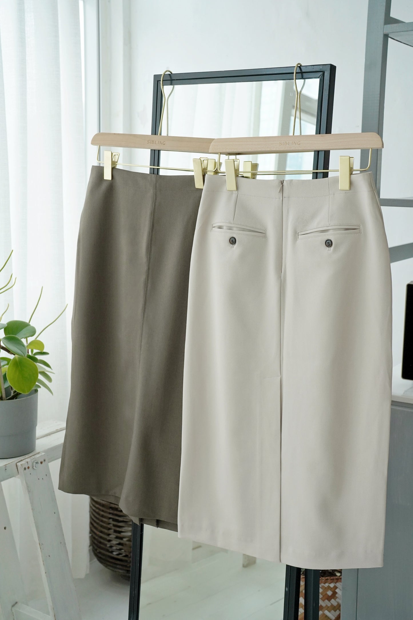 High Waist Autumn Skirt