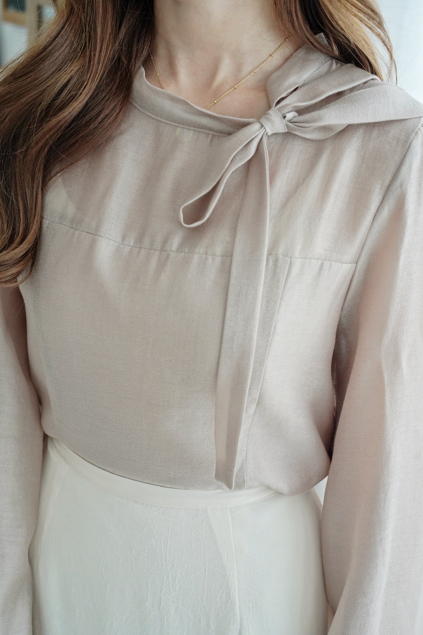 Dazzling Ribbon Blouse