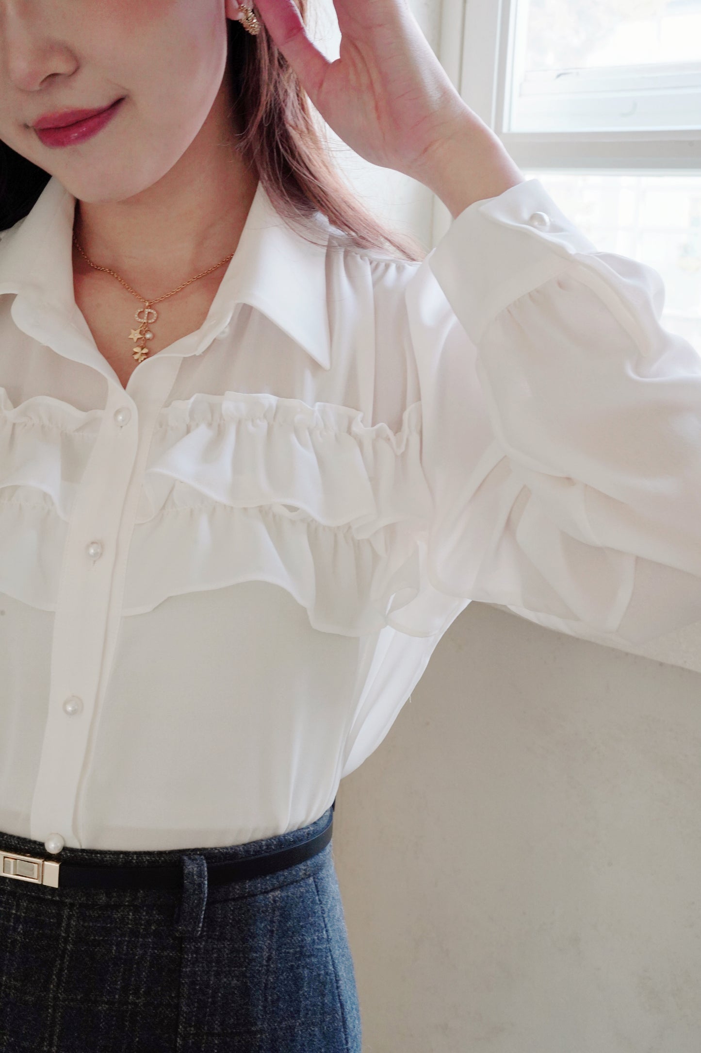 The Little Ribbon Blouse