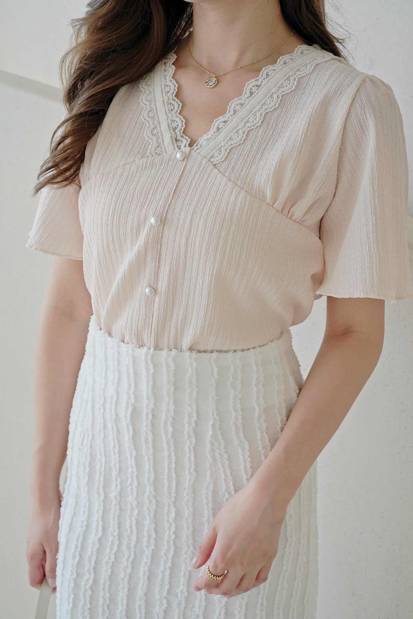 My Lacie V-Neck Blouse