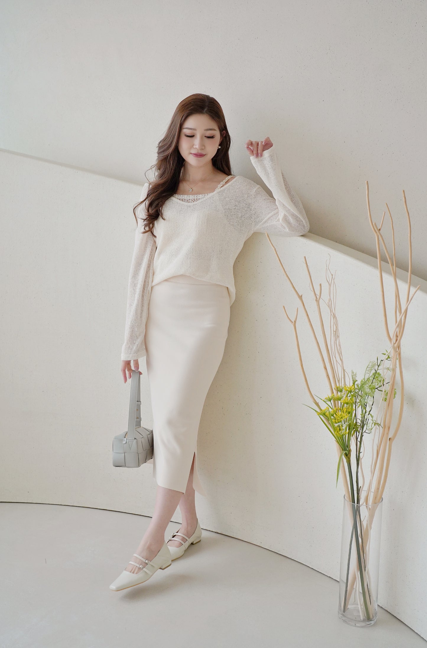 Softness Midi Skirt