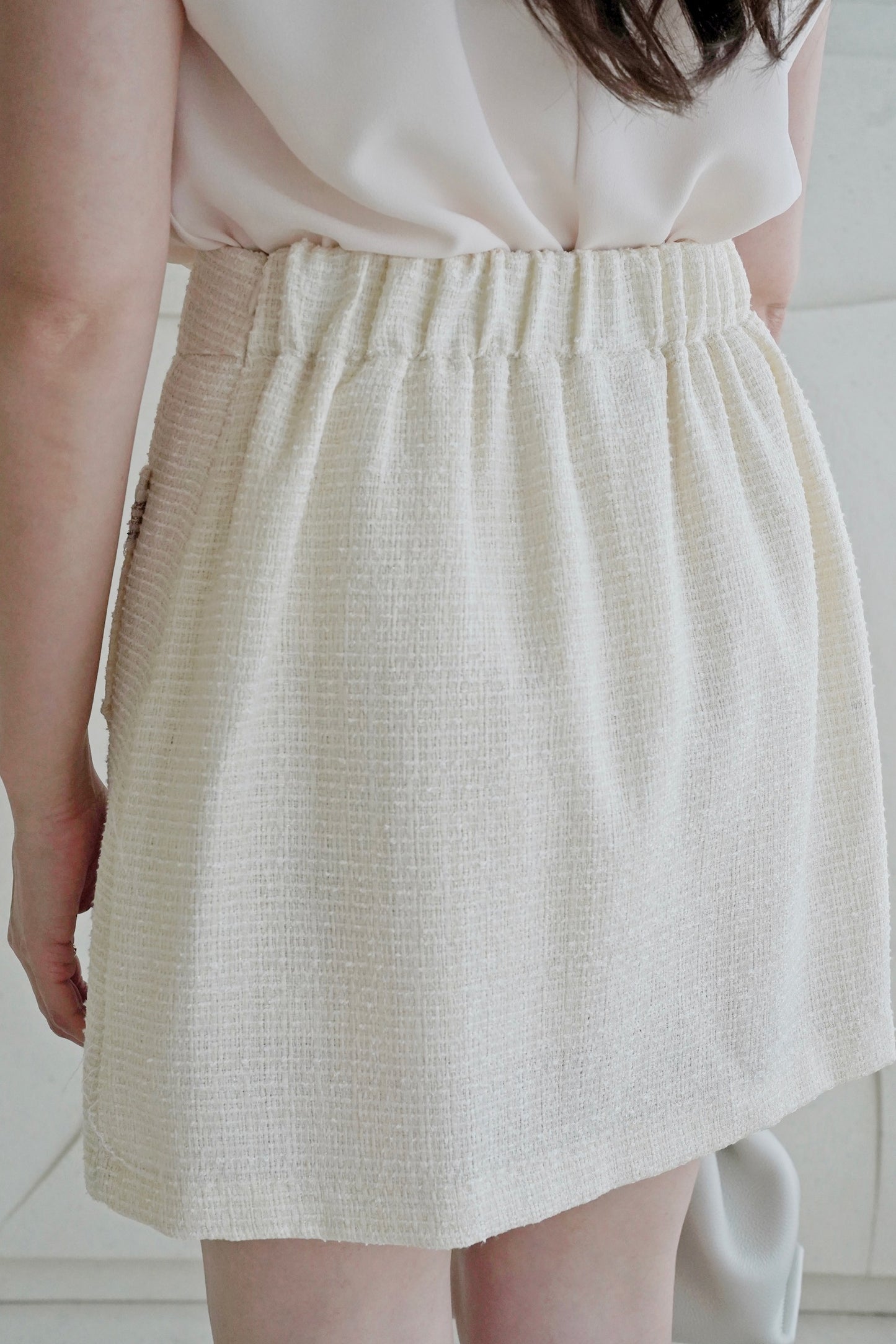 Macaron Tweed Skirt
