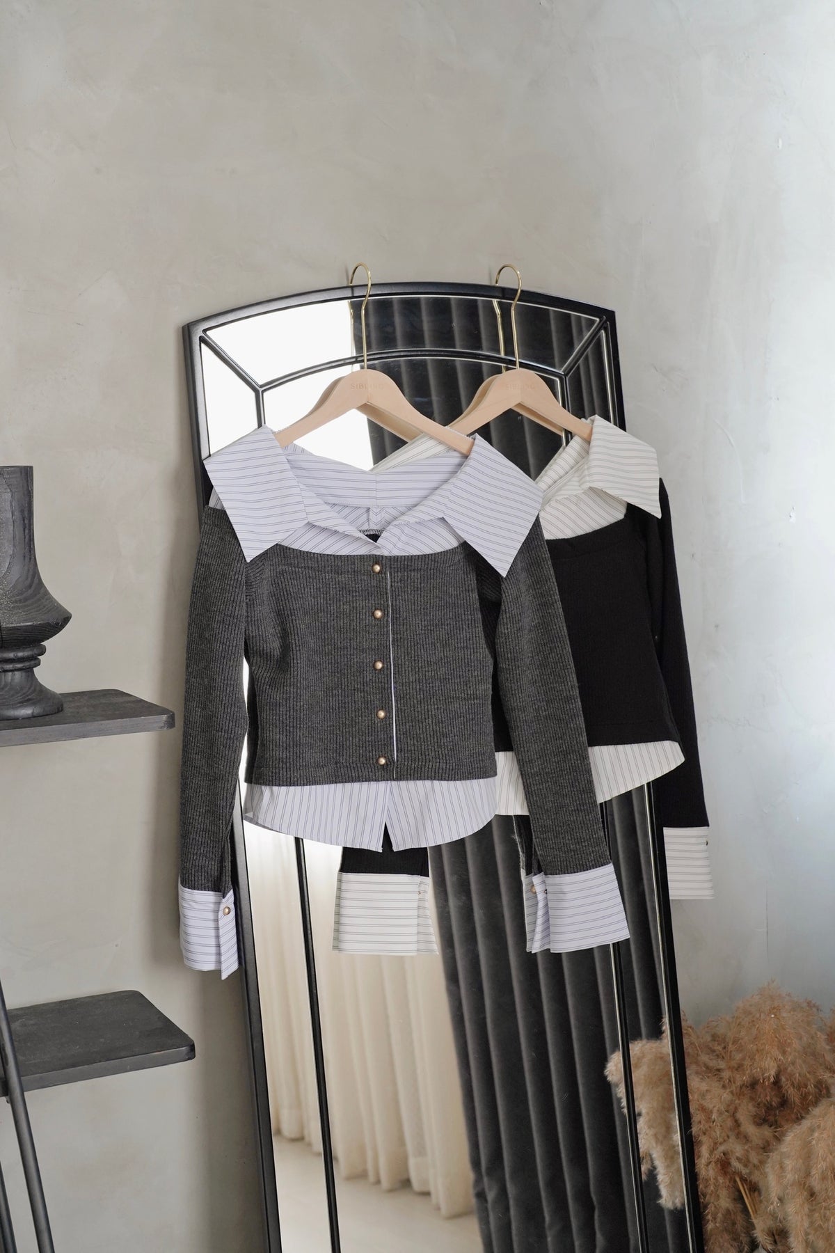 Misty Stripy Knit Top