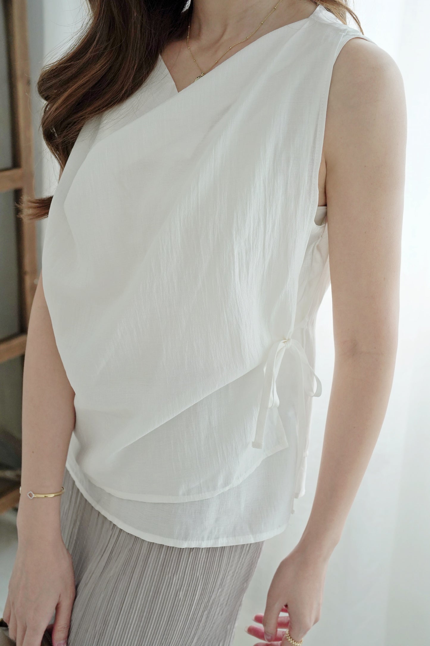 Sassy Drapped Vest
