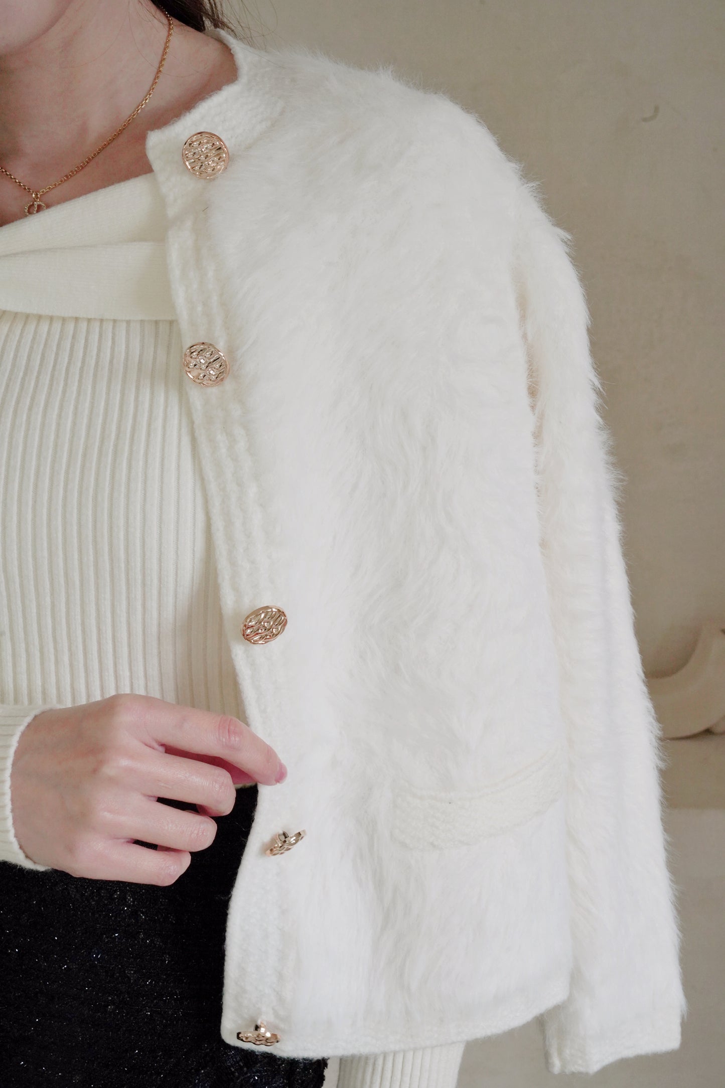 Snowy Fairy Cardi