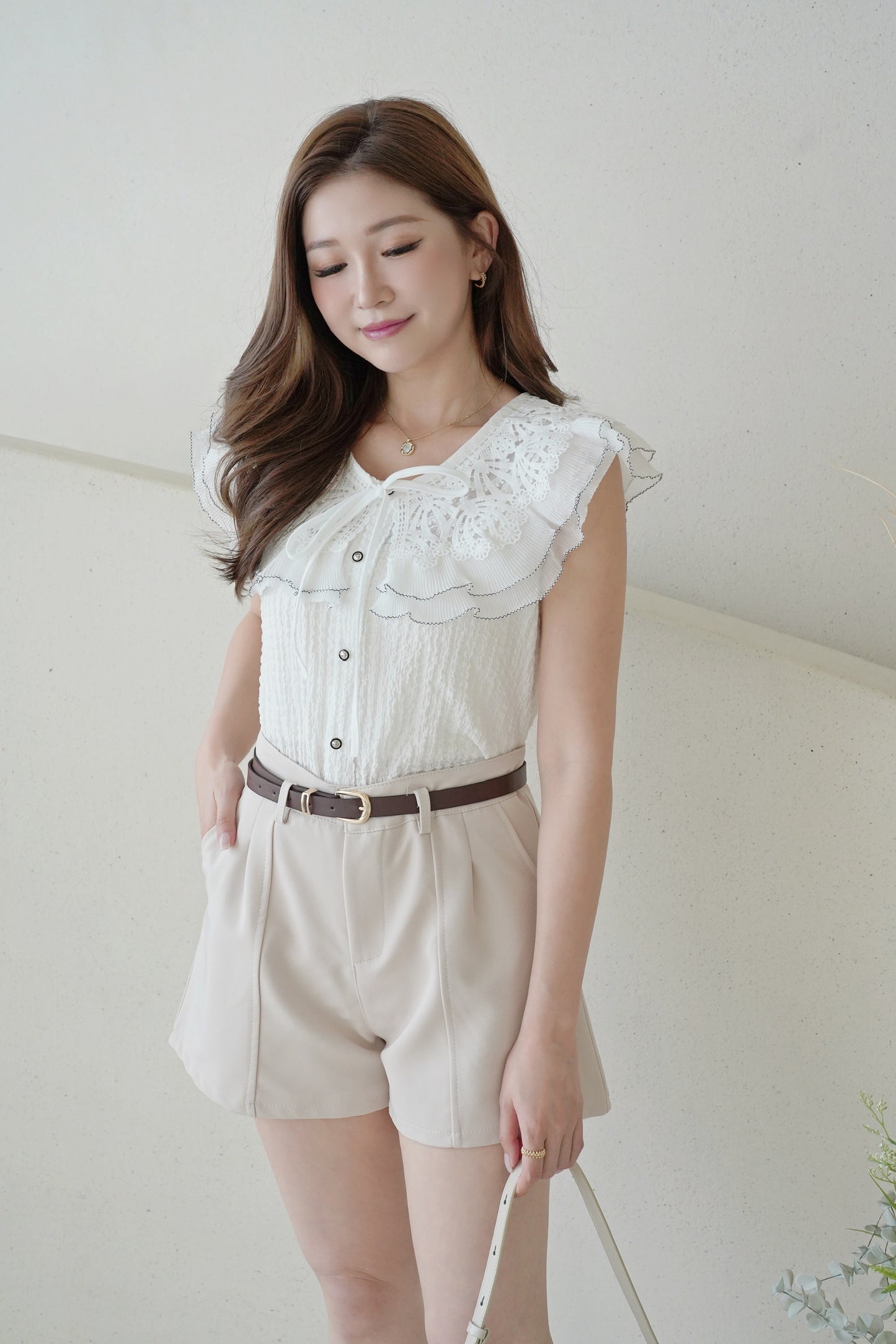 Elly Ruffle Top
