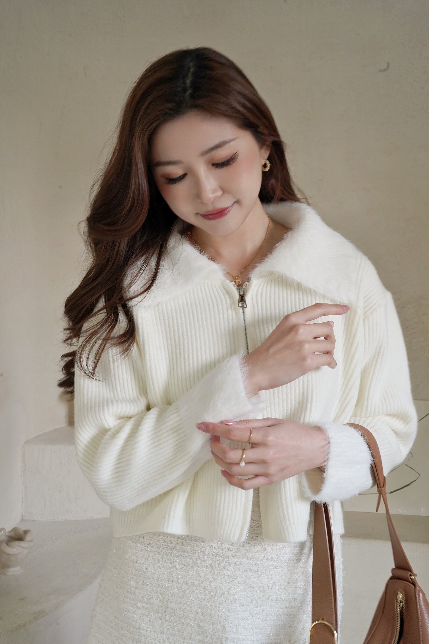 Zipper Furry Jacket