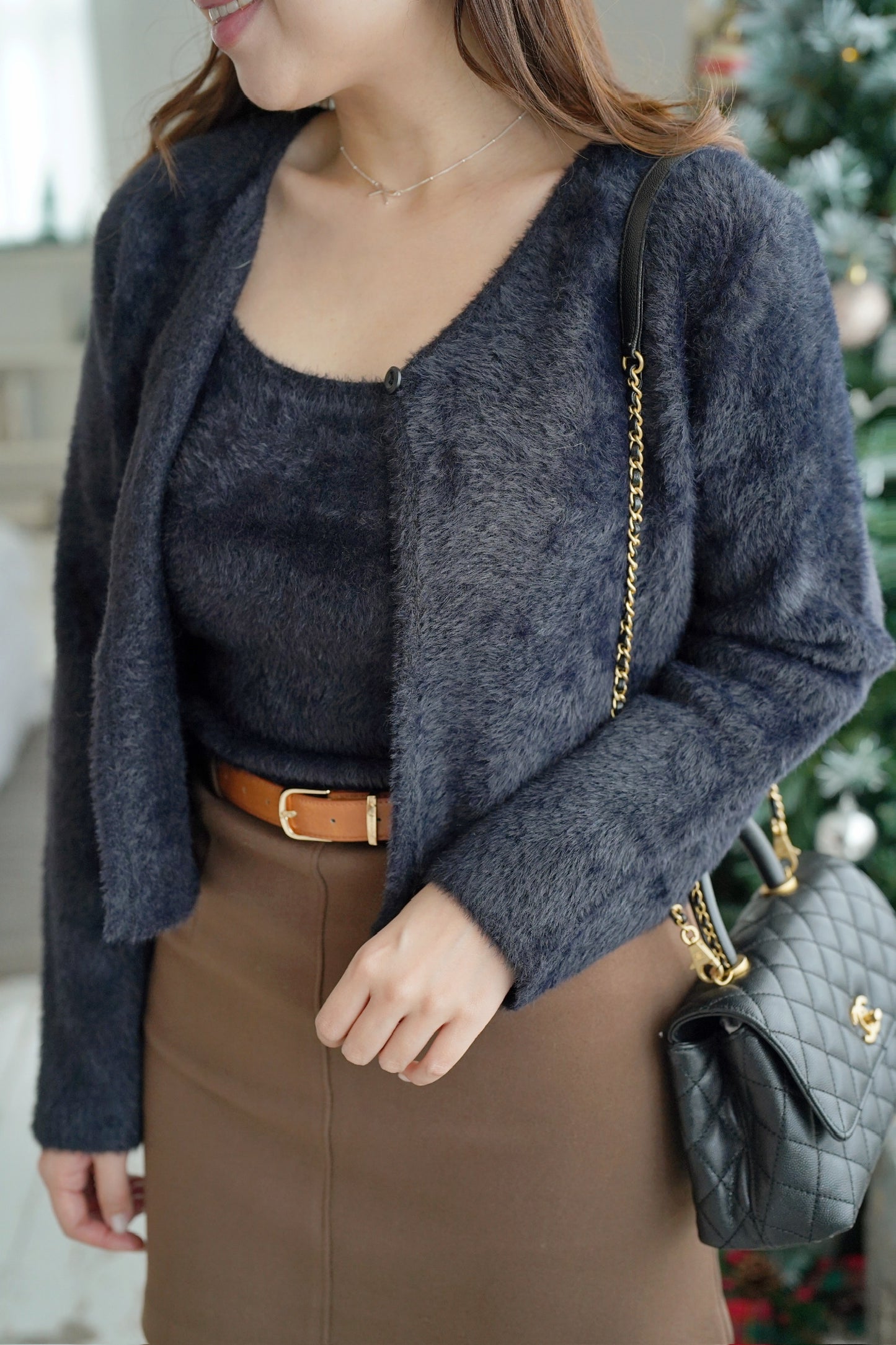 Snowy Cardi Set