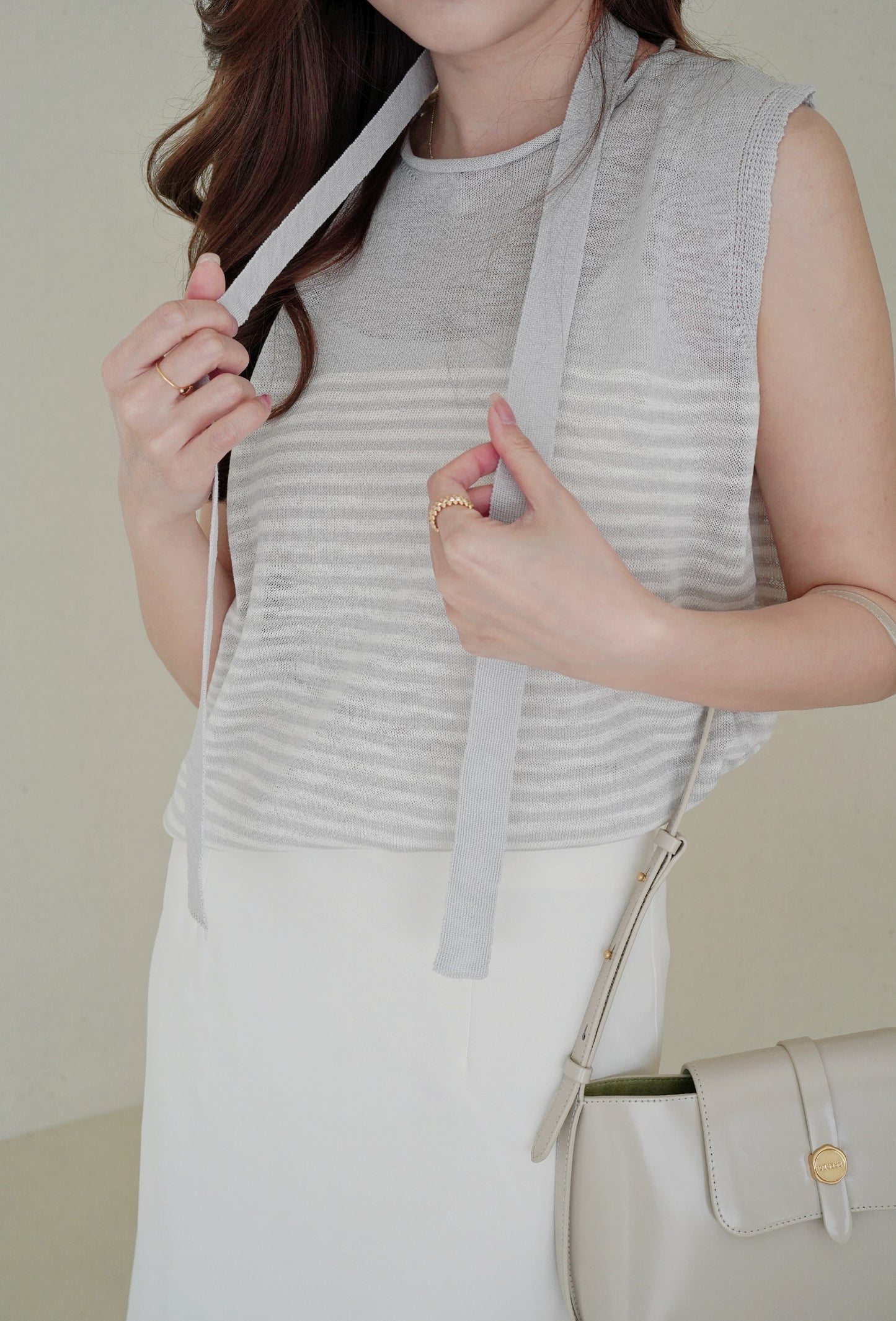 The Greylish Stripe Vest