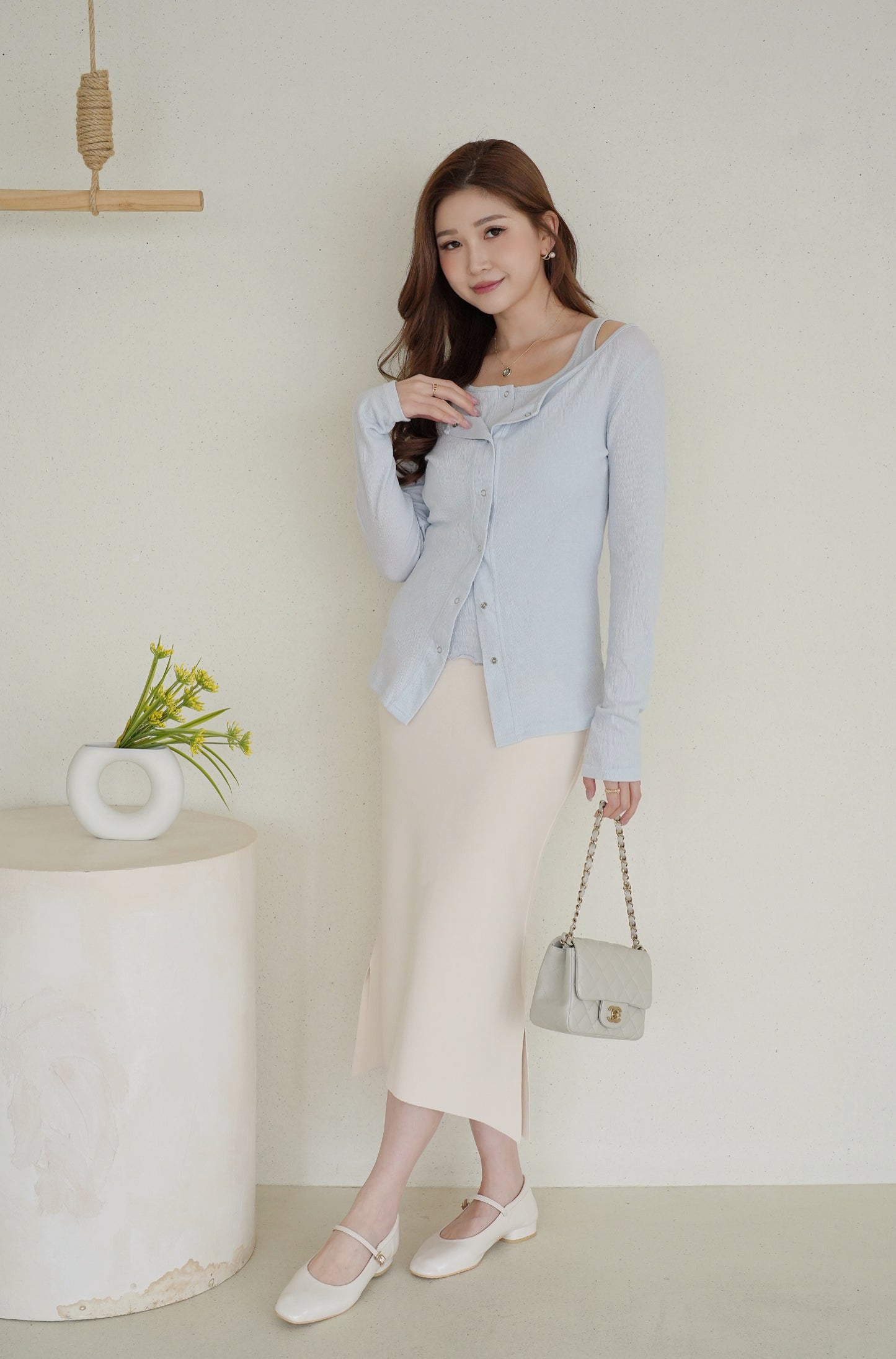 Softness Midi Skirt