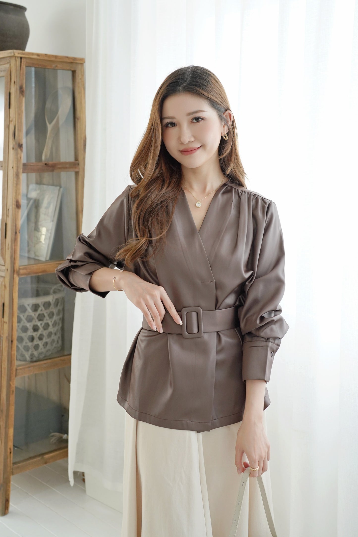 My Fine Belt Blouse