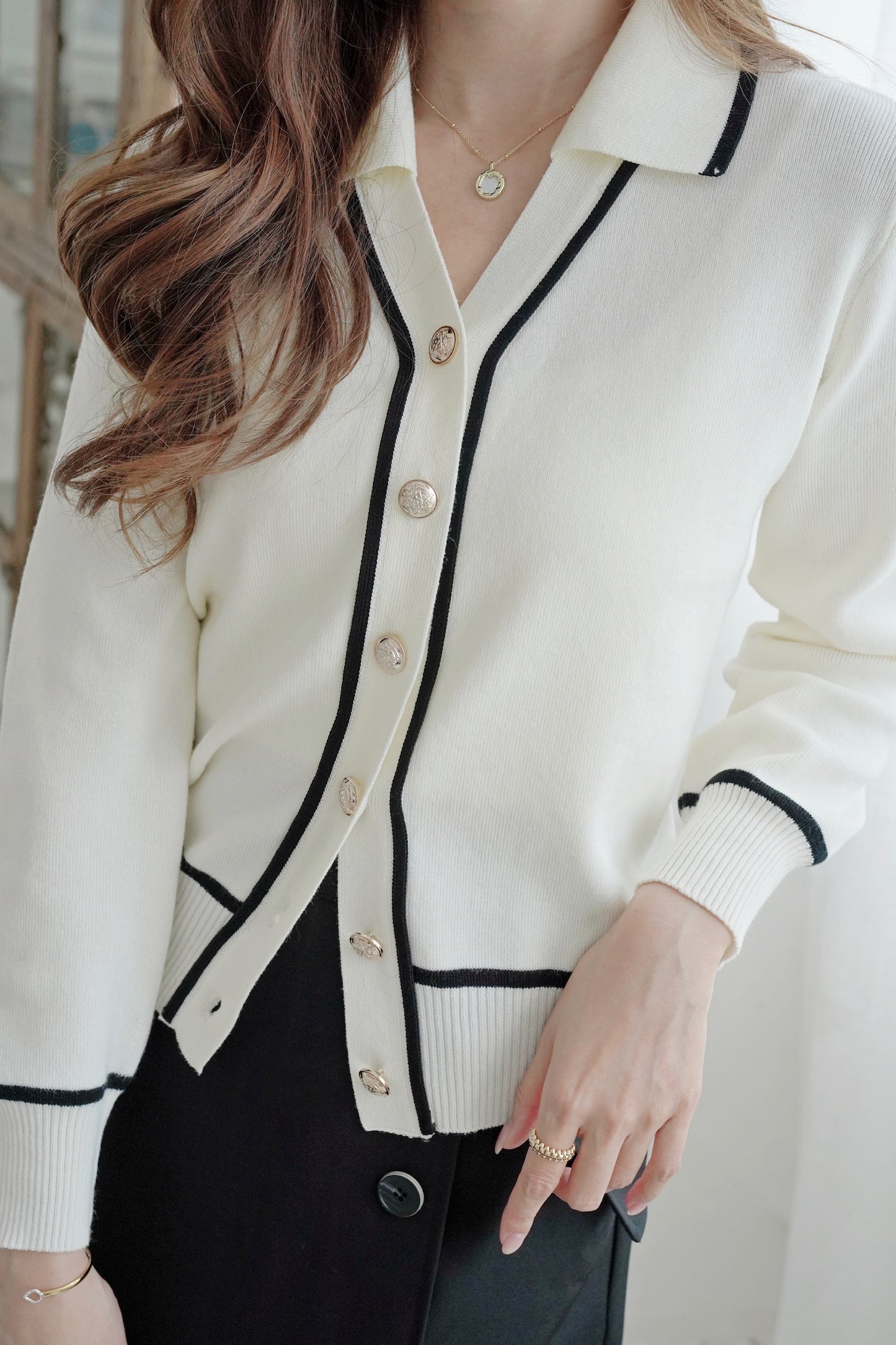 The Grace Collar Cardi