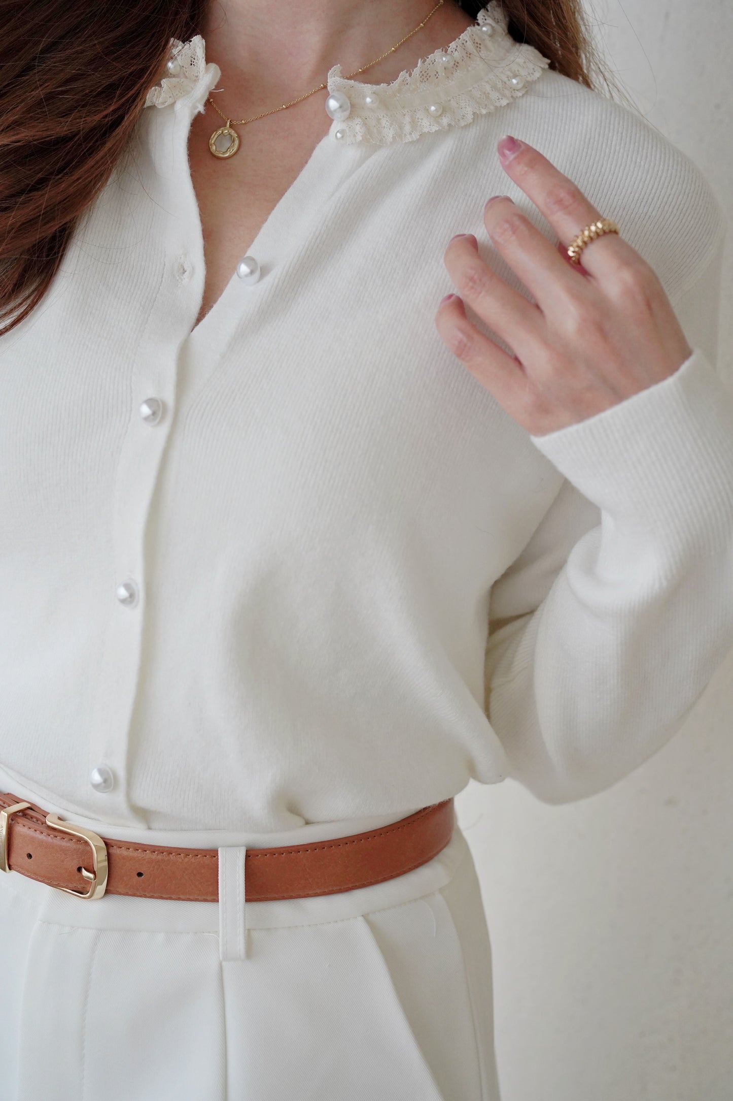 Pearly Softness Cardi