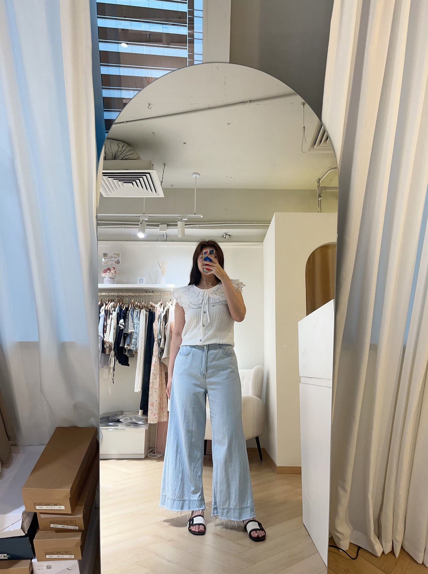 Summer Wide Leg Jeans
