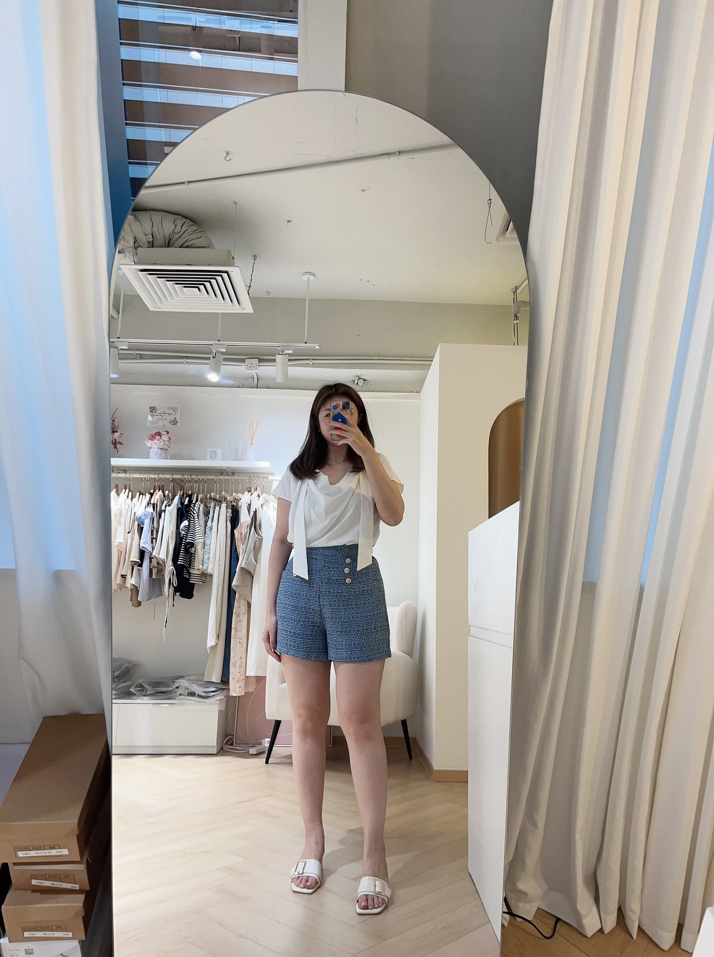 Vera Drapped Blouse