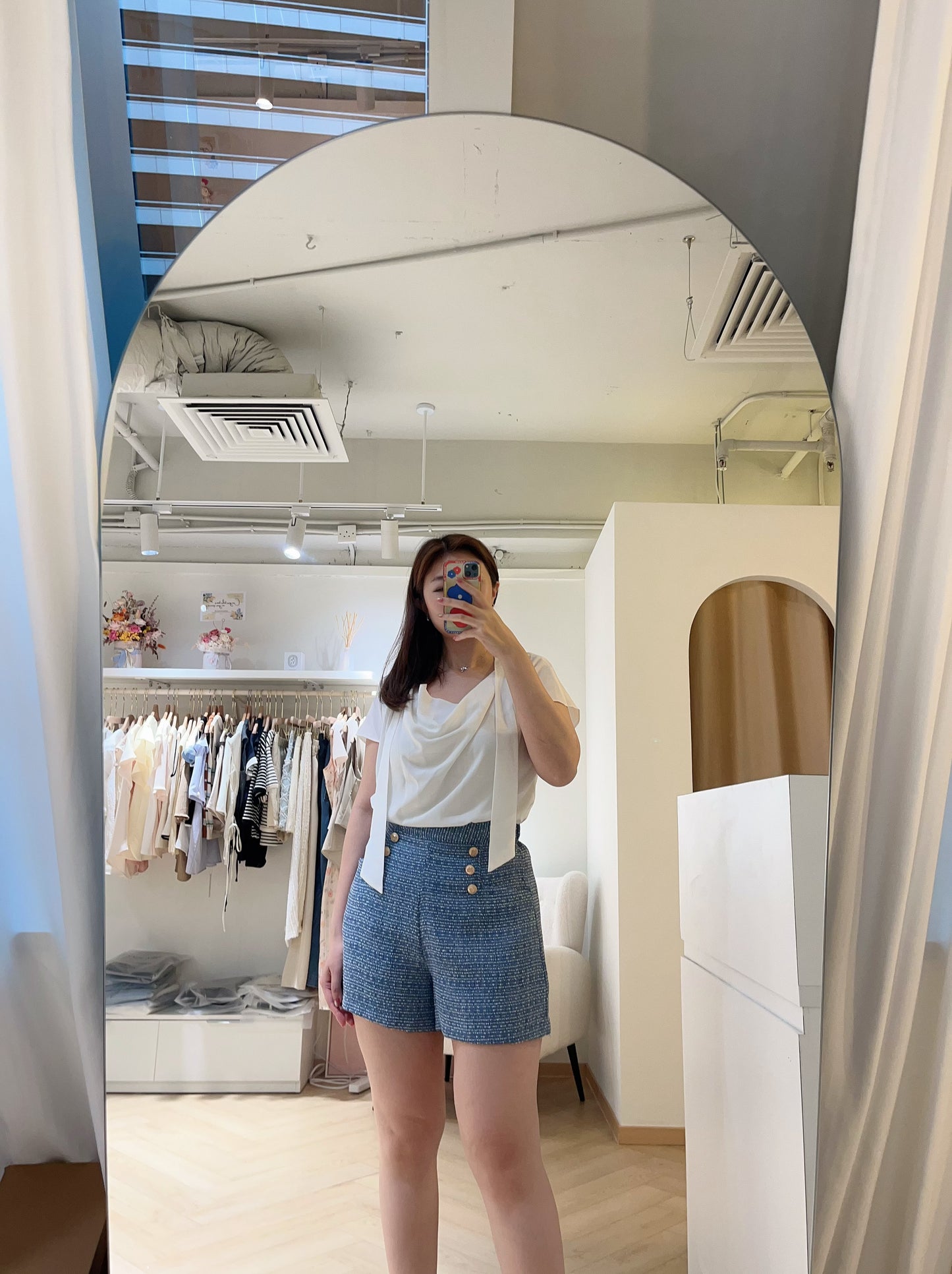 Vera Drapped Blouse