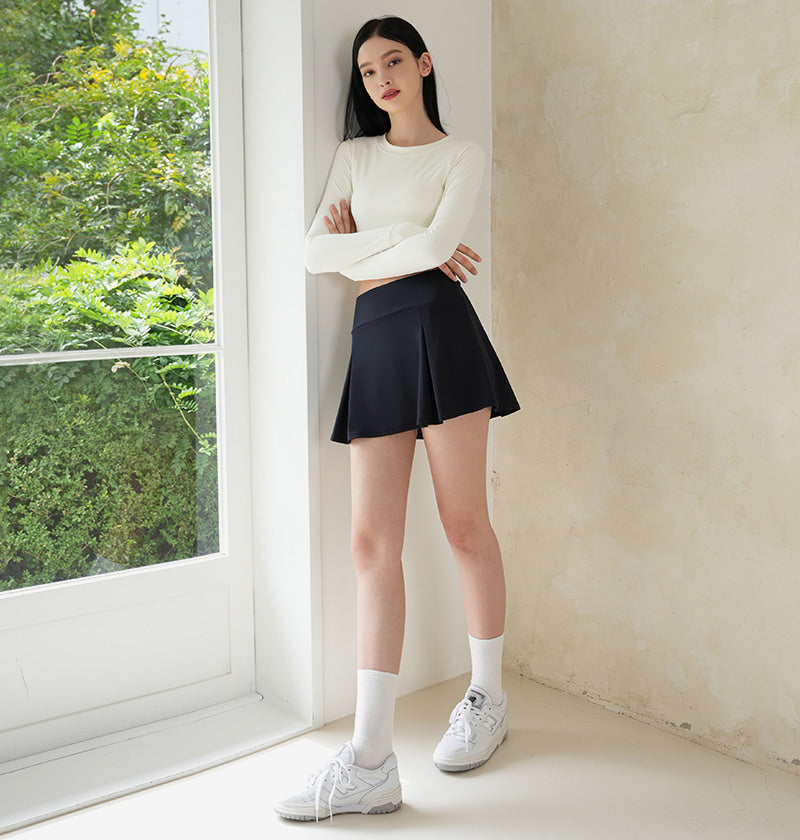 All-in-one Two Wrinkle Skirt