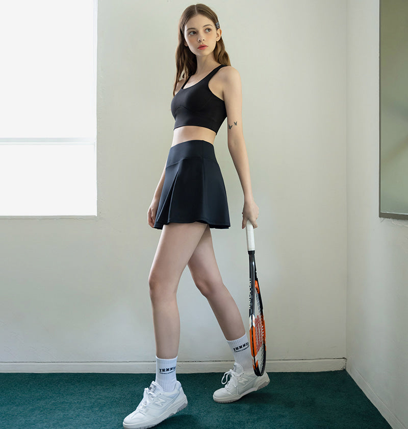 All-in-one Two Wrinkle Skirt
