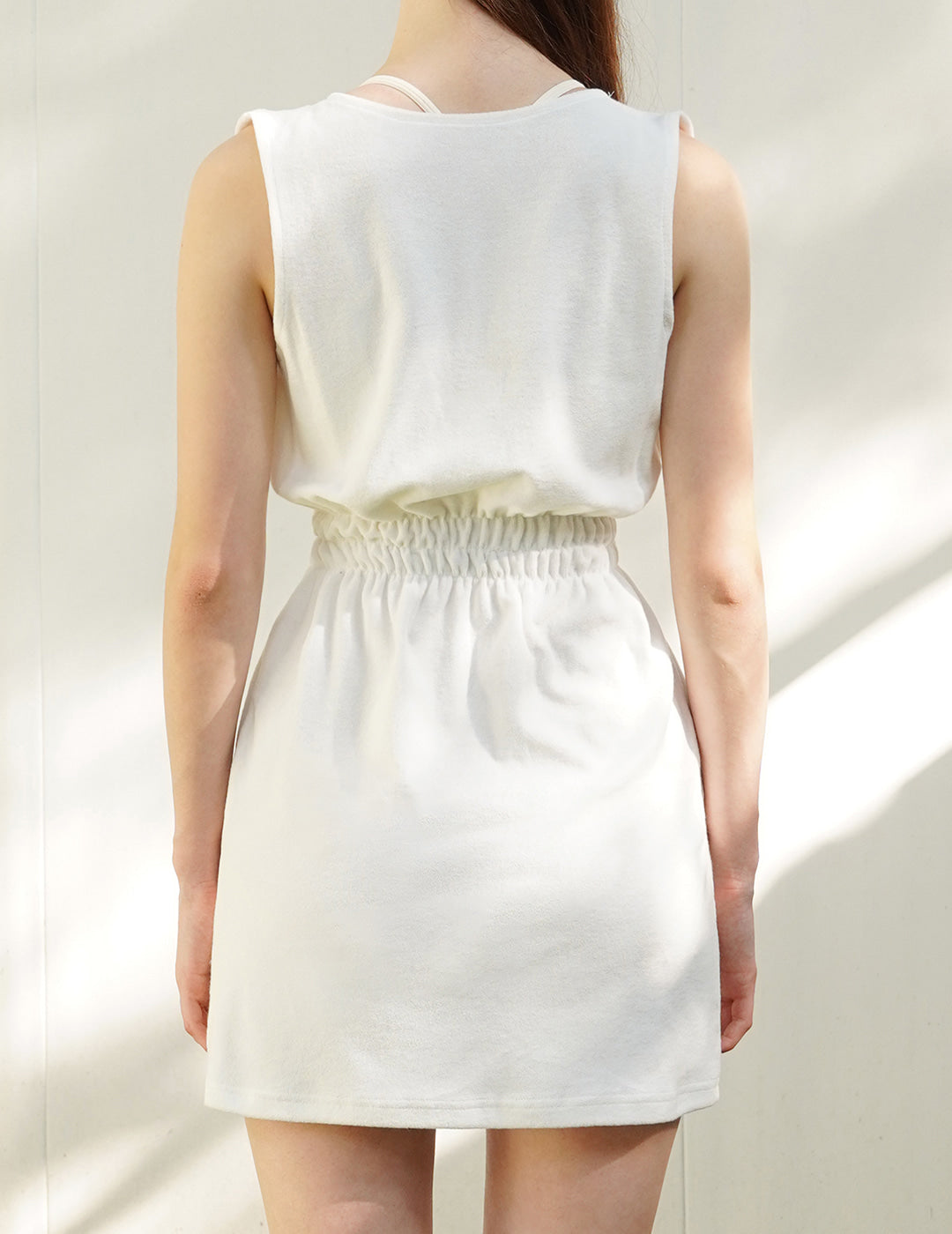 Tennis Terry Banding Pocket Dress