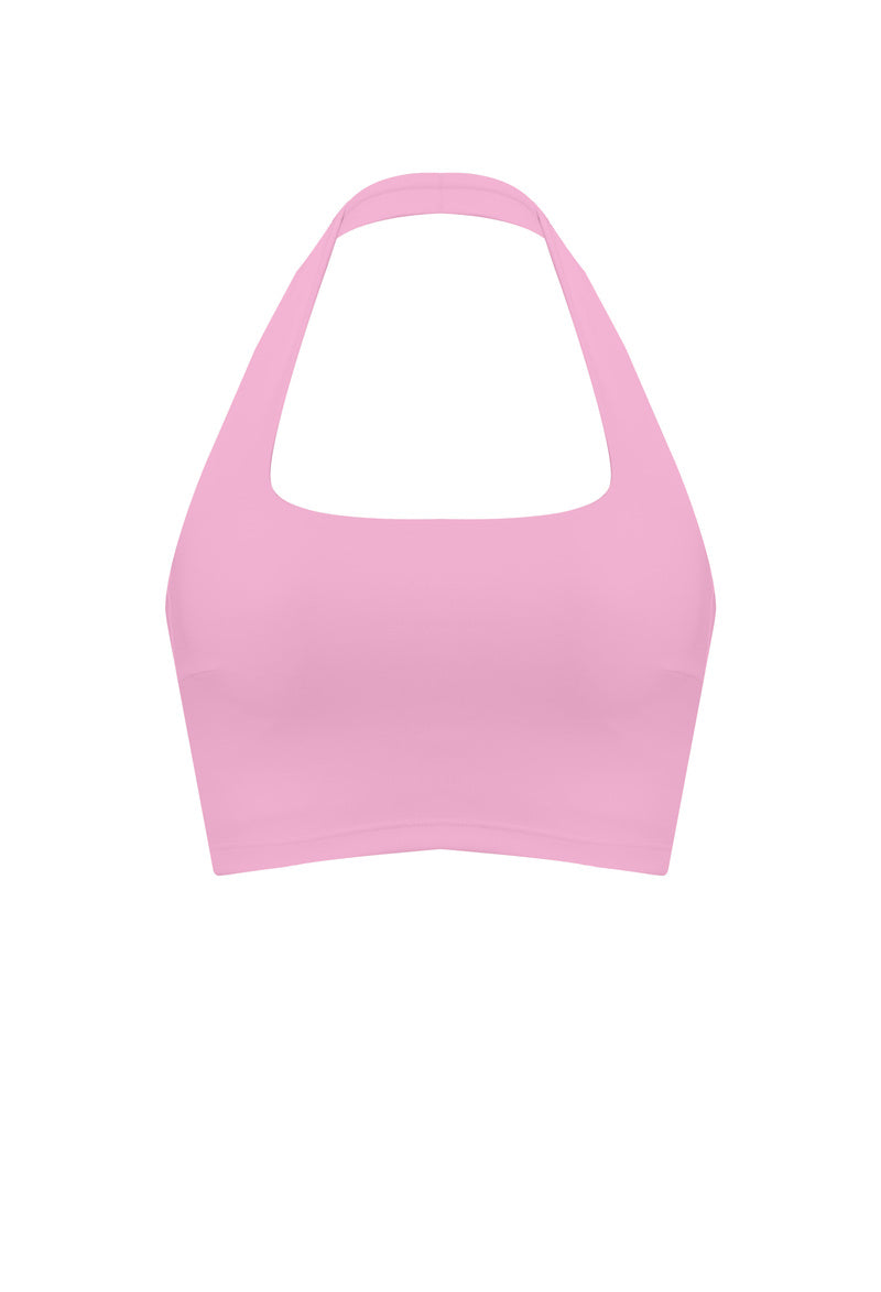 AIRY HALTER STRAP BRA TOP