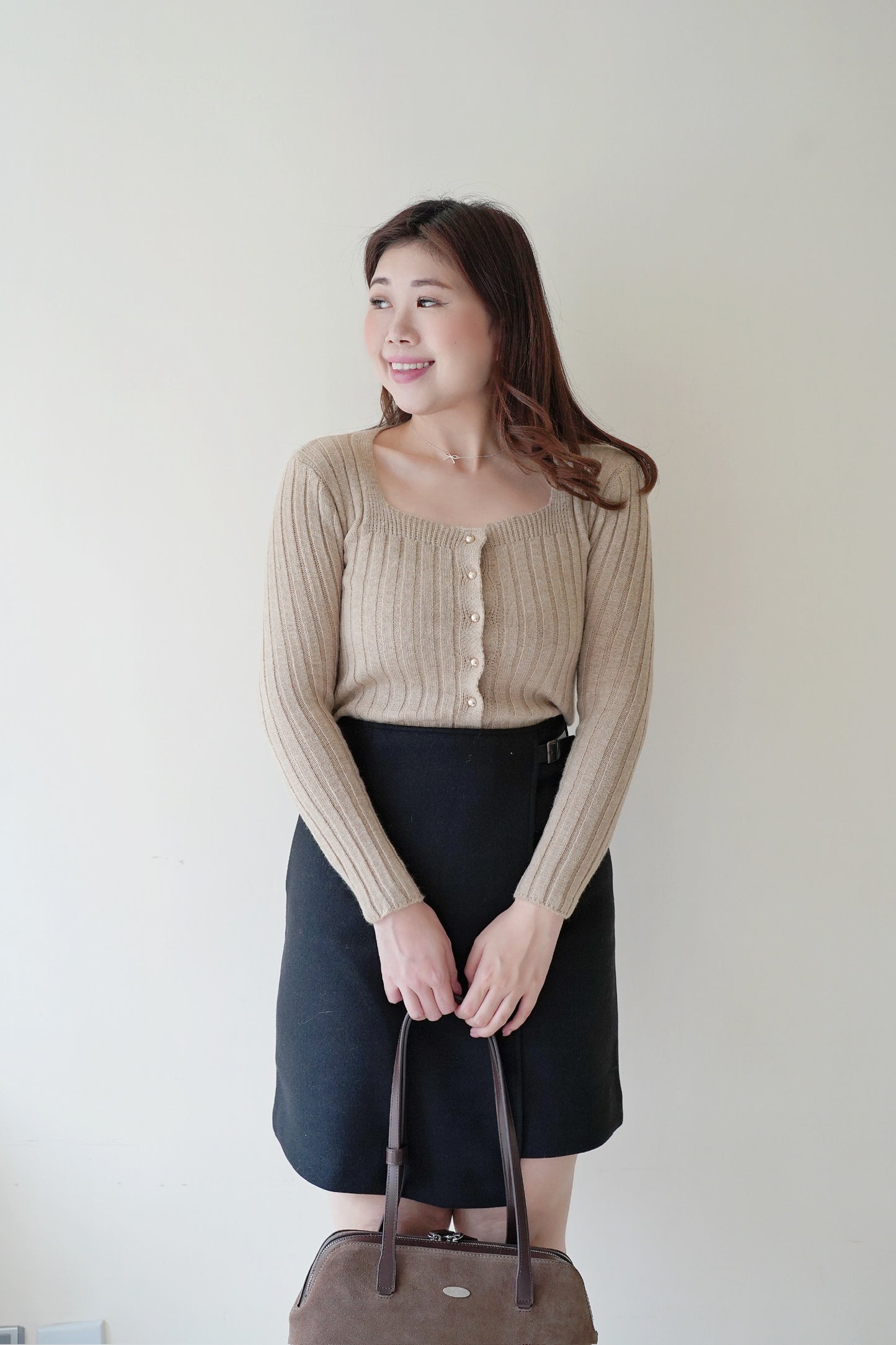 Basic Square Knitted Top