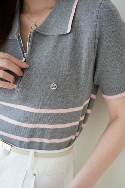 Sunday Zipper Top