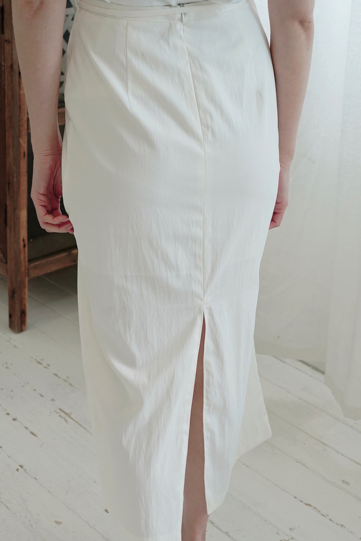 Straw Buckle Skirt