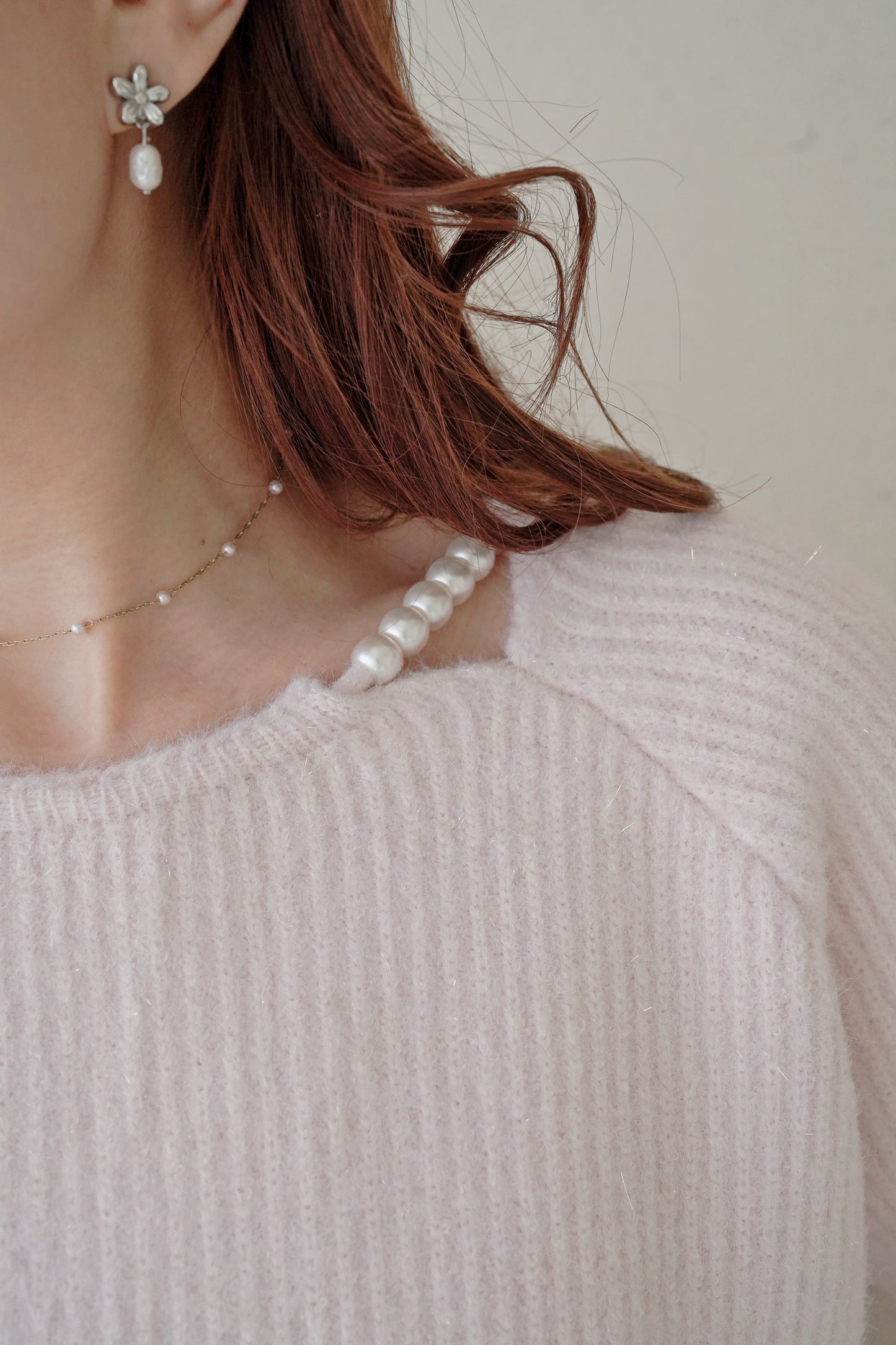 Pearly Valentine Sweater