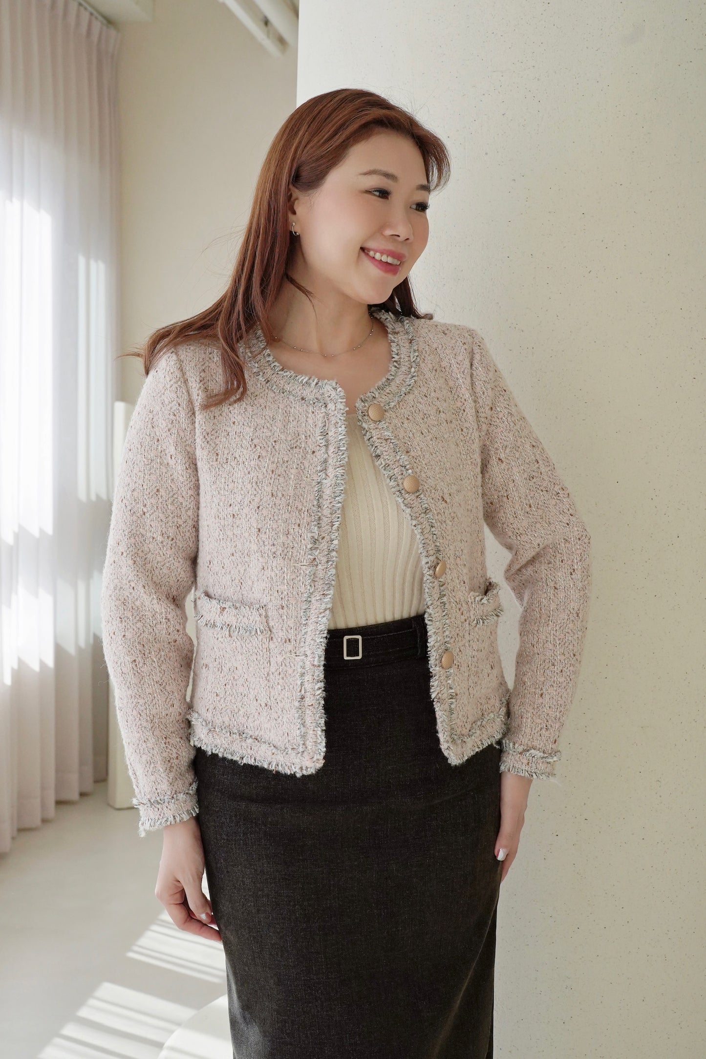 The Luxe Tweedy Coat