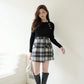 Classy Checkered Skirt