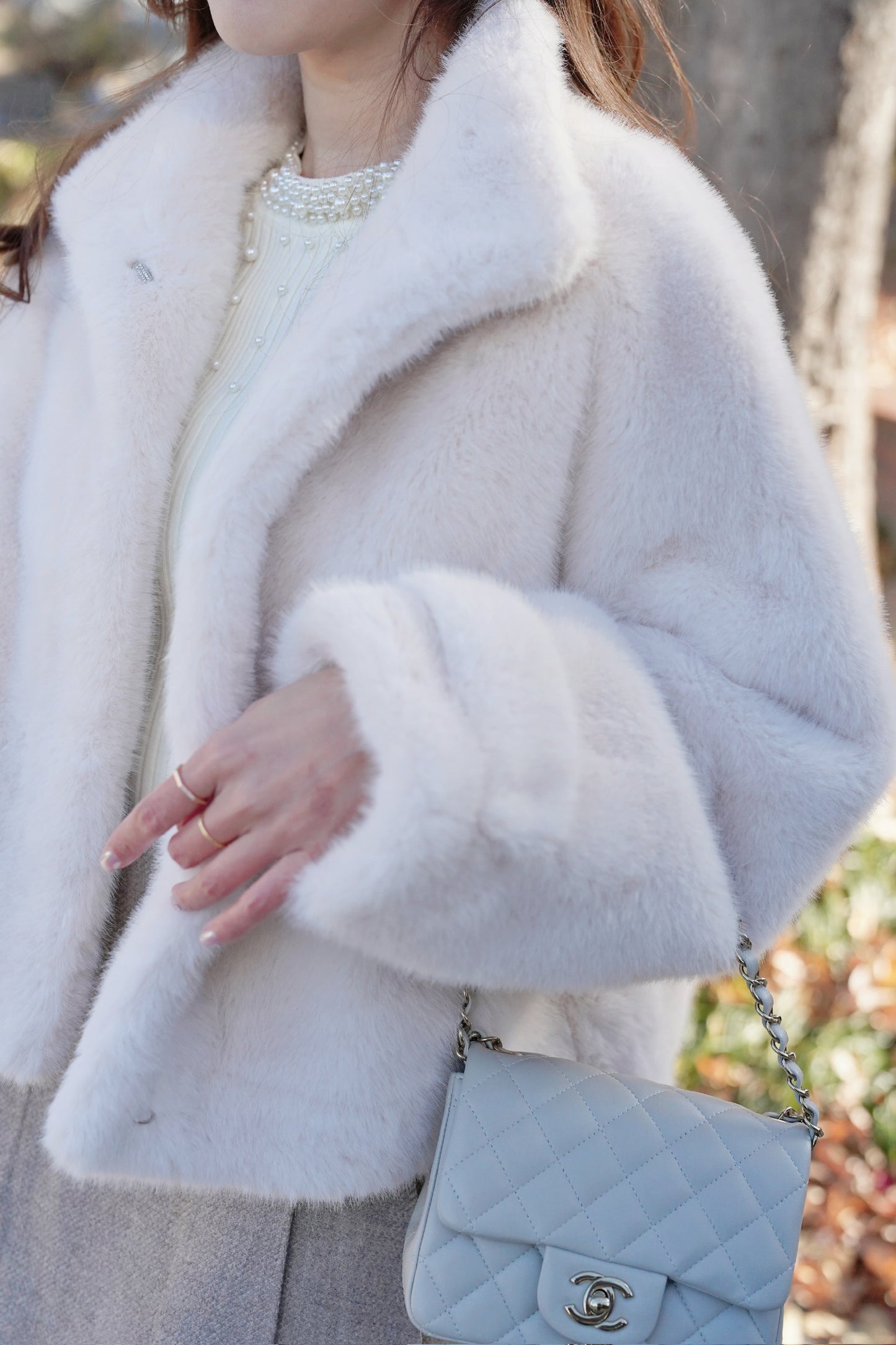 Classy Fur Puffer Coat