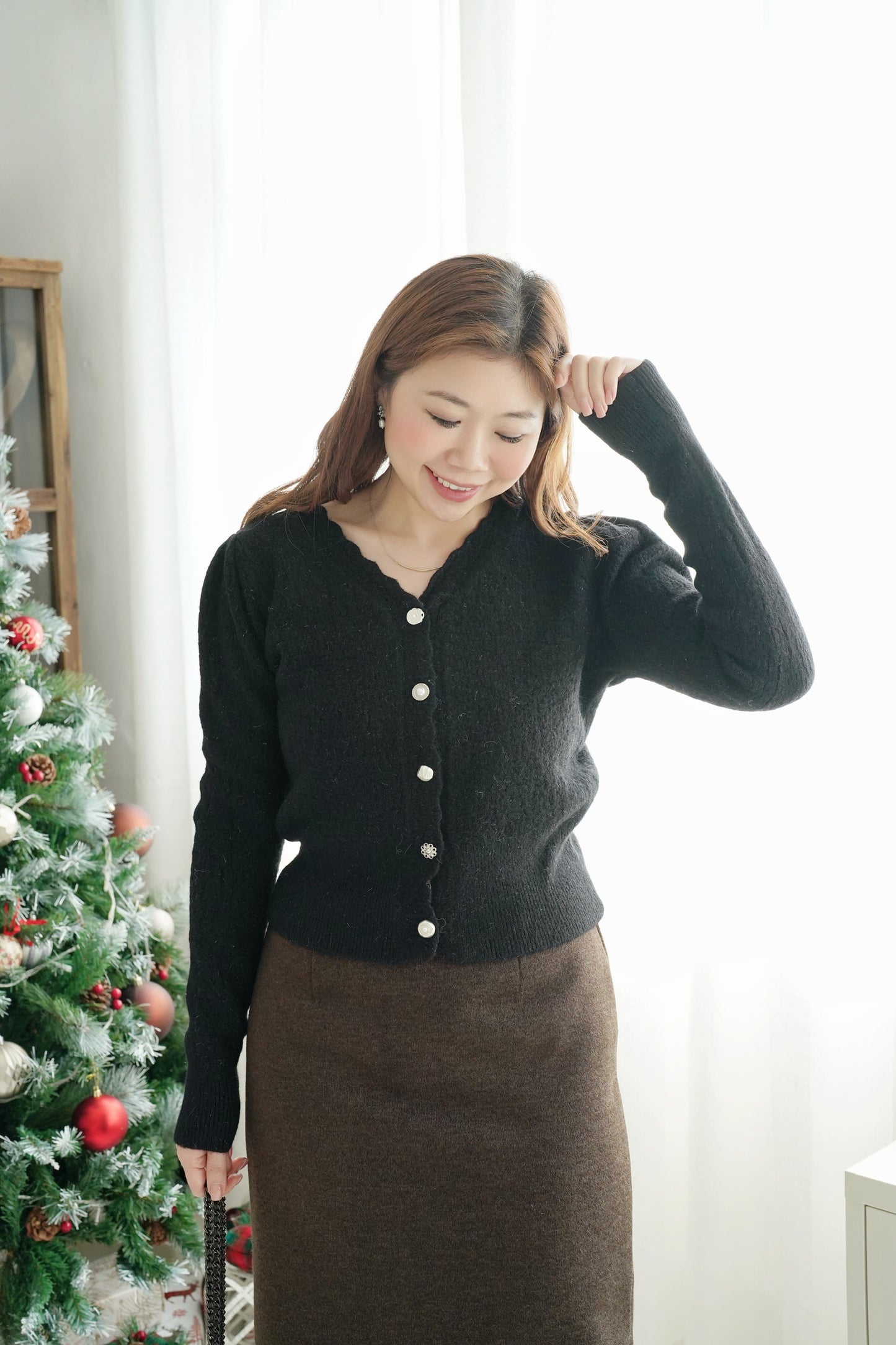 My Grace Button Cardi