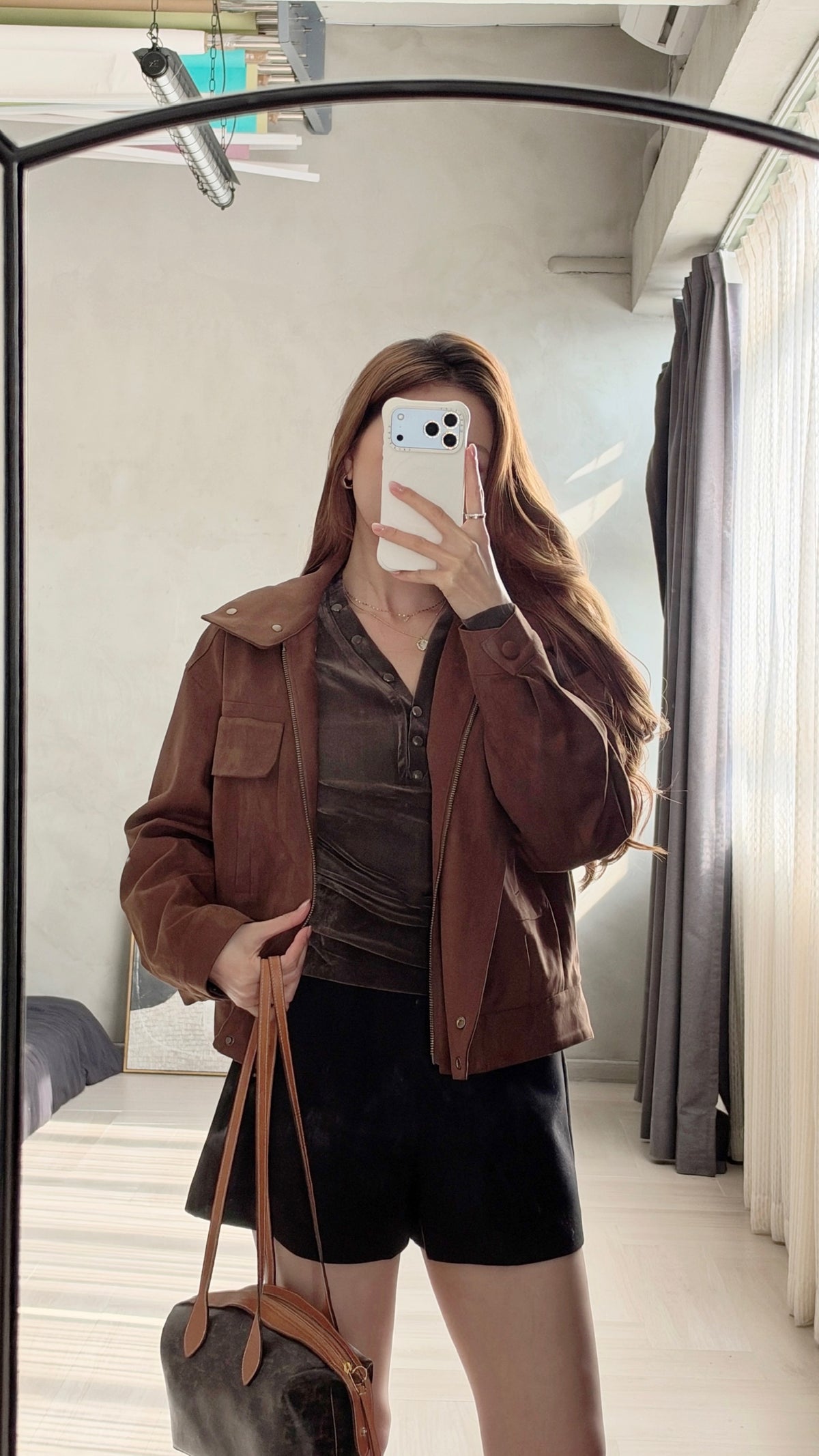 Classy Fine Suede Coat