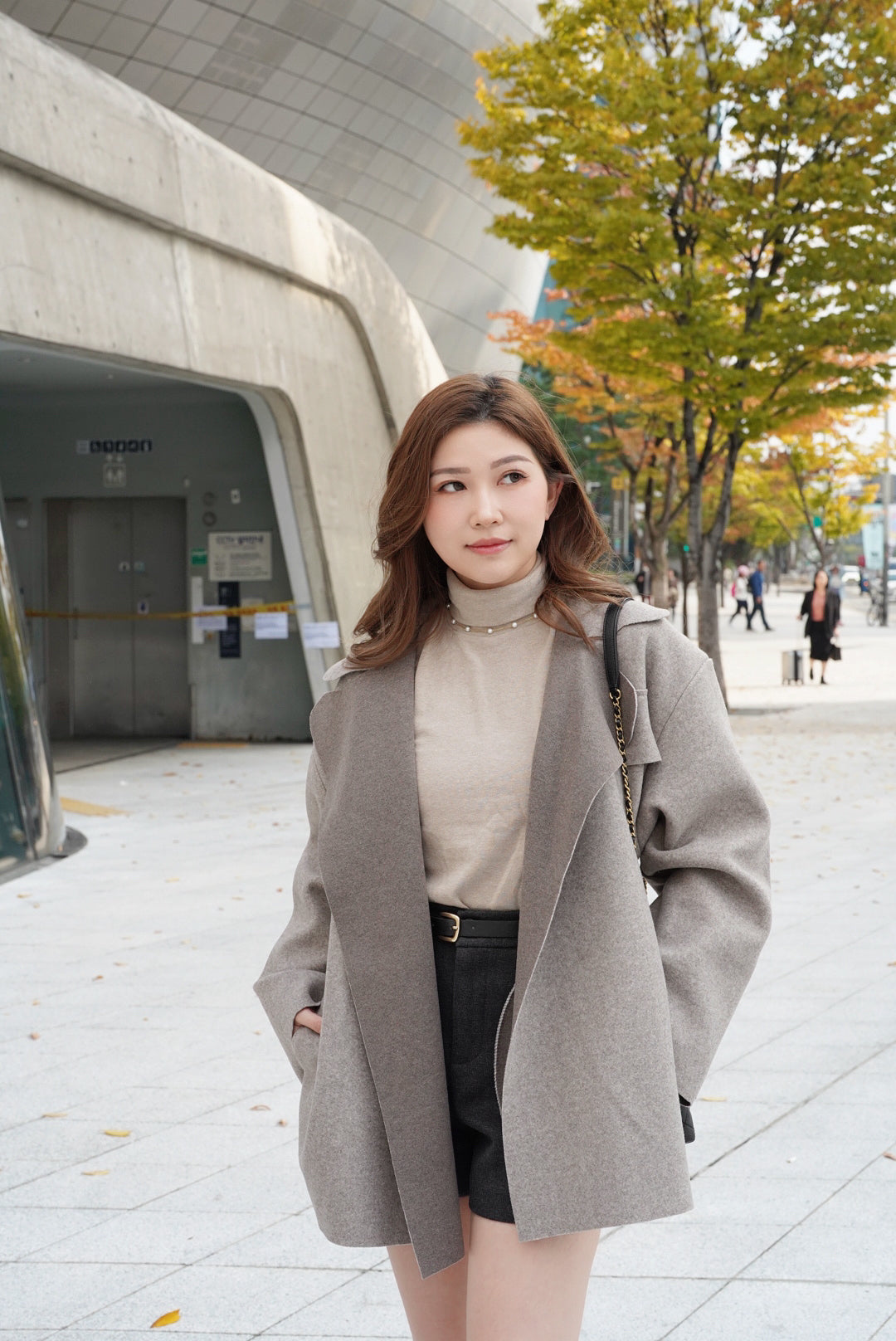 Softy Wool Belt Coat