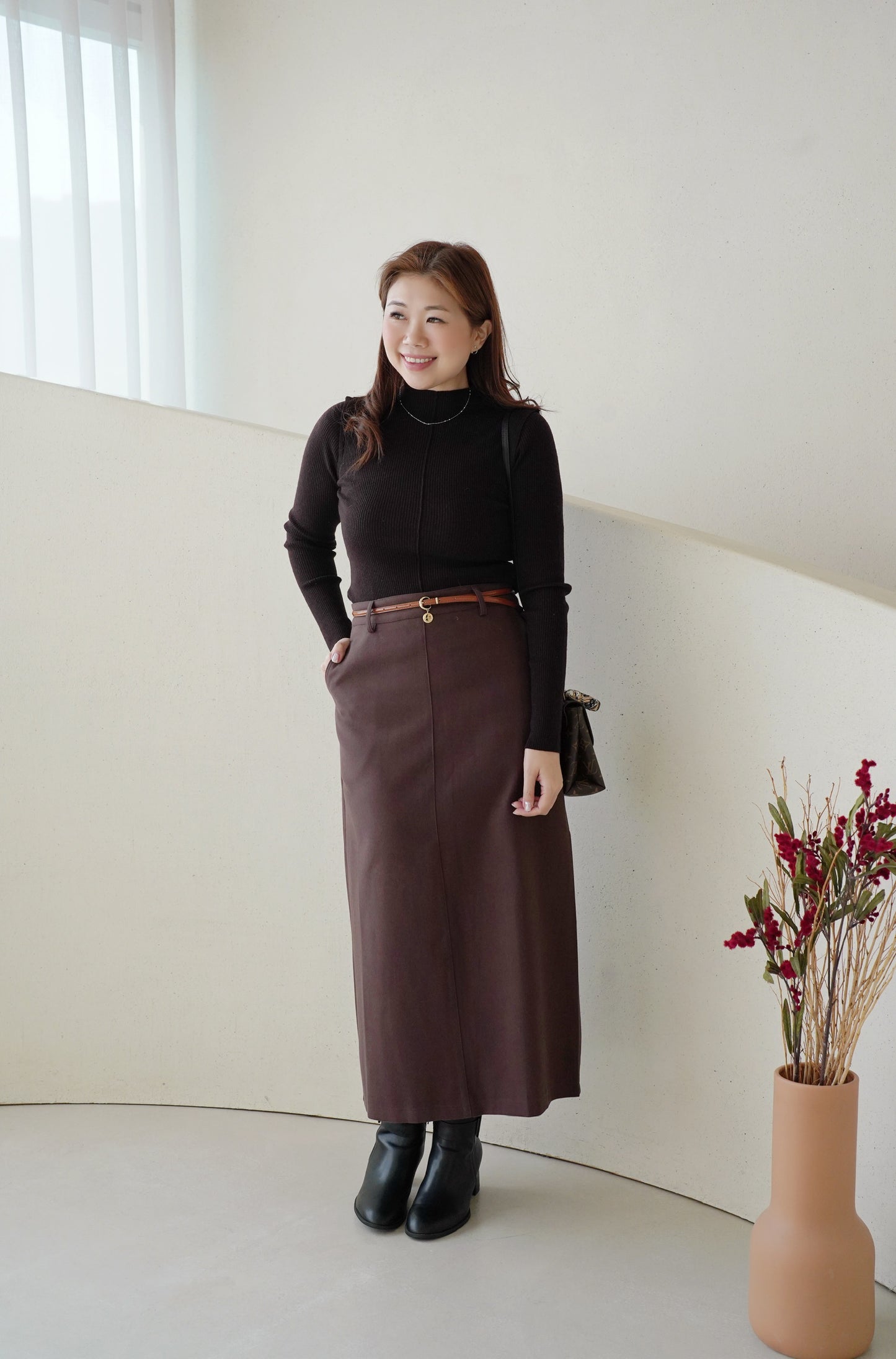 Winter High Waist Skirt