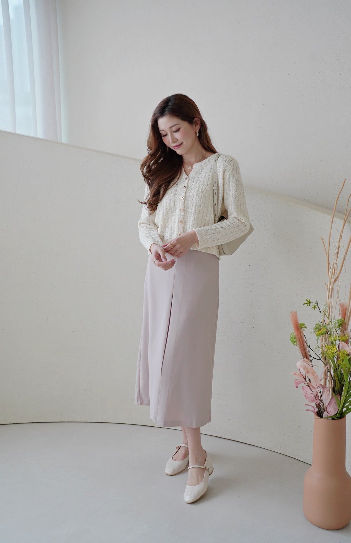 Pastelly Mellow Knitted Top