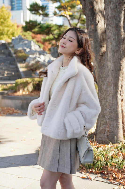 Classy Fur Puffer Coat