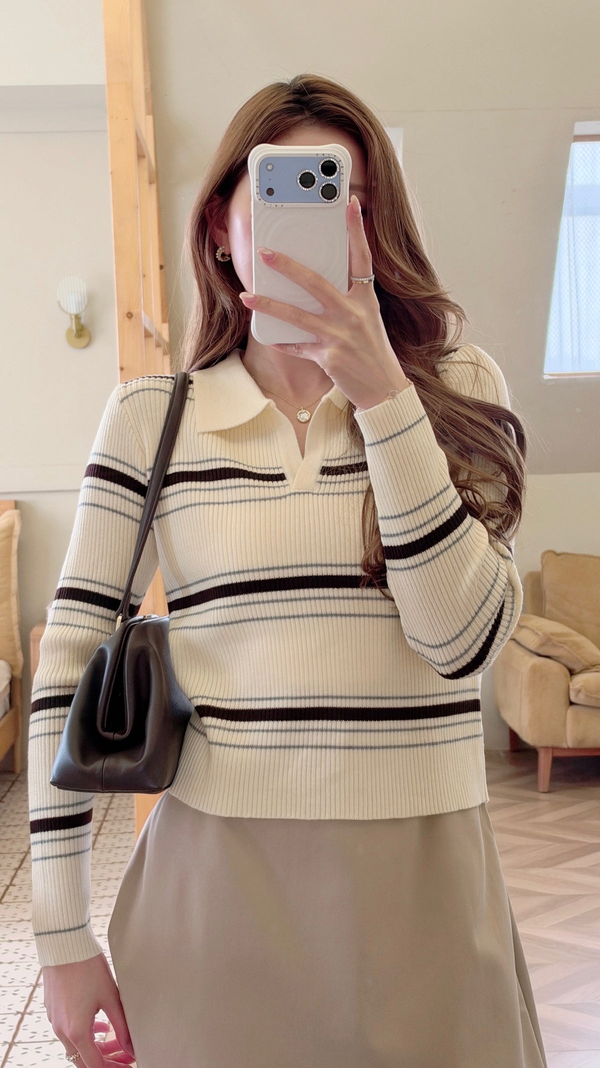 Stripe Frenchy Sweater