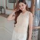 Classy Pearly Dress Set