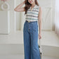 Stripe Collar Vest