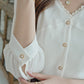 Floral Ribbon Blouse