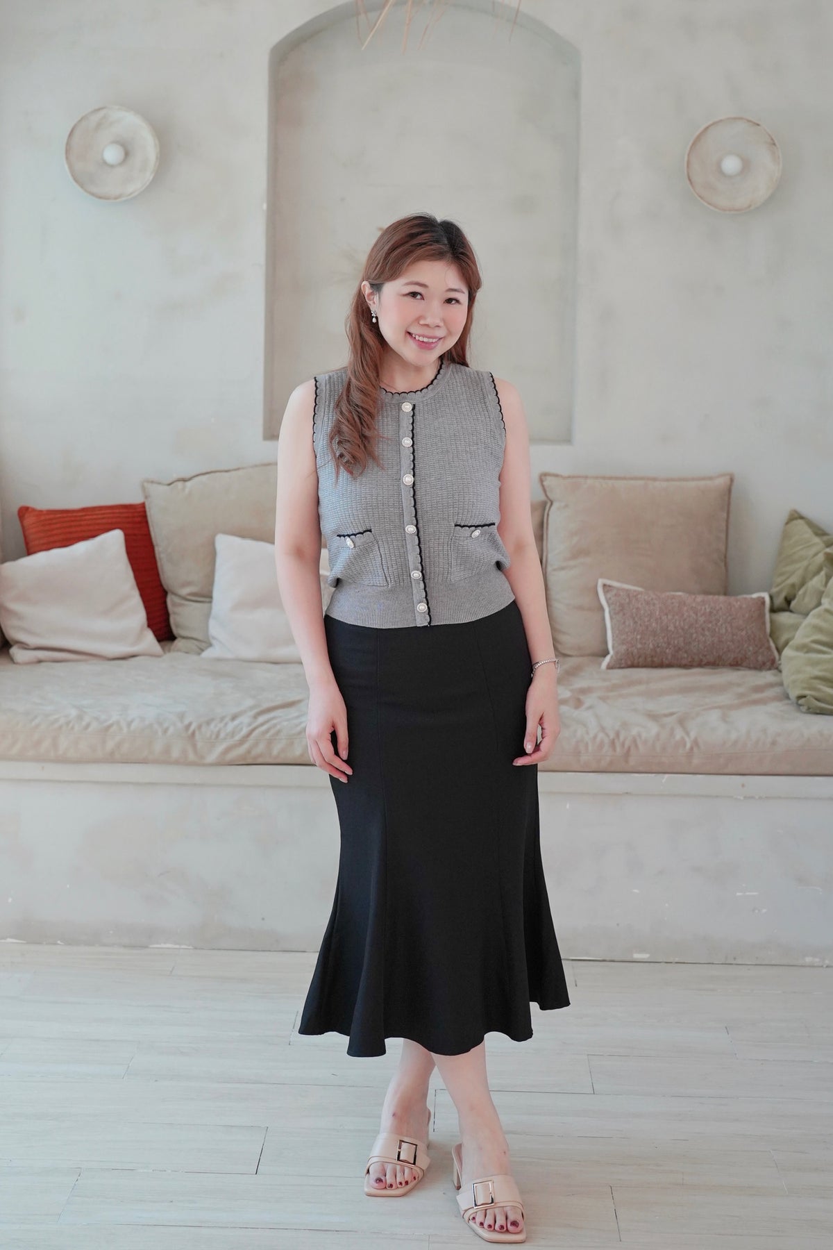 Deluxe Pearly Cardi Set