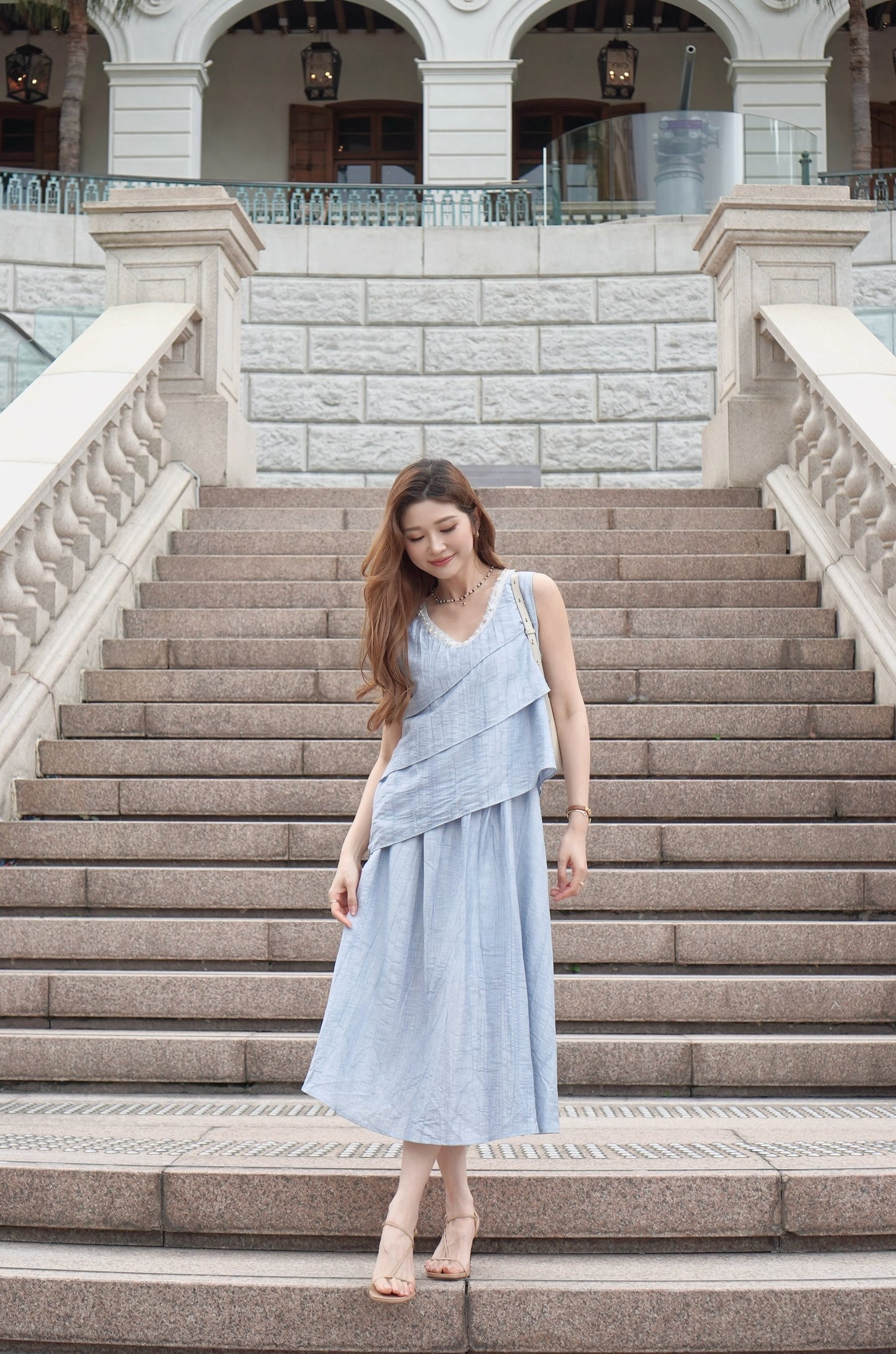 Ruffle Seasell Dress Set