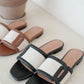 Vacay Linen Sandal