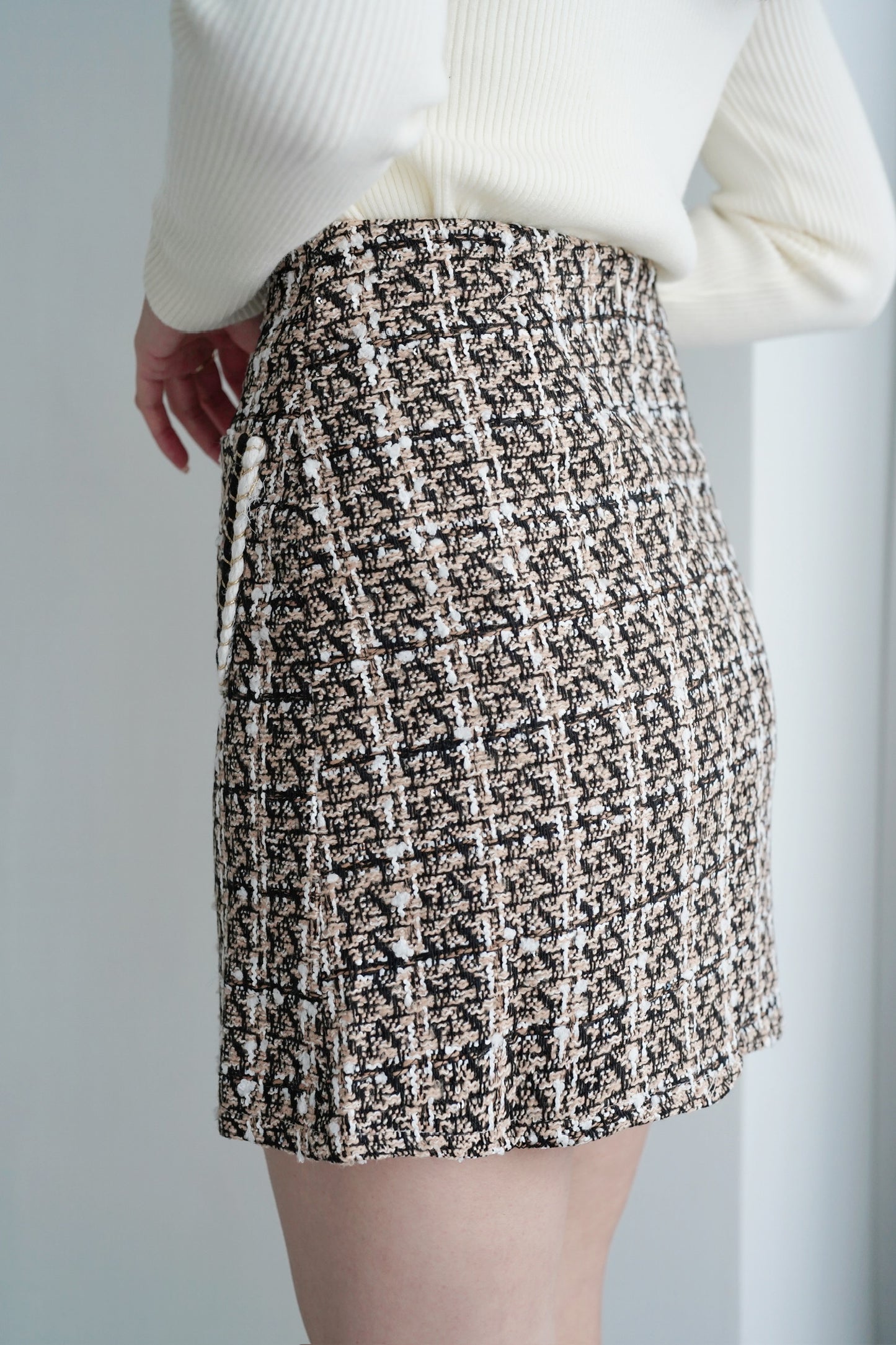 My Pearly Tweed Skirt