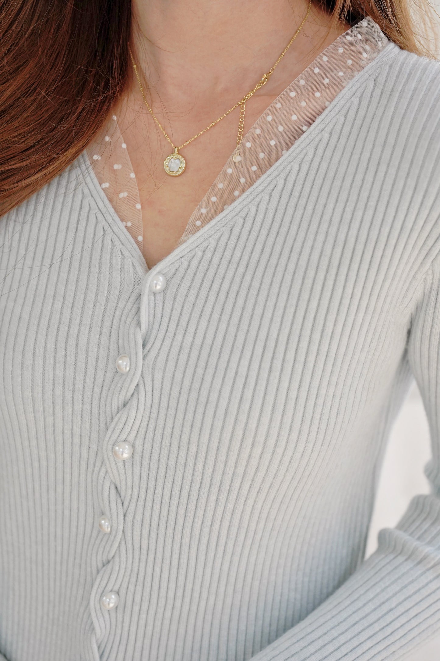 Fine Lacie Pearly Top