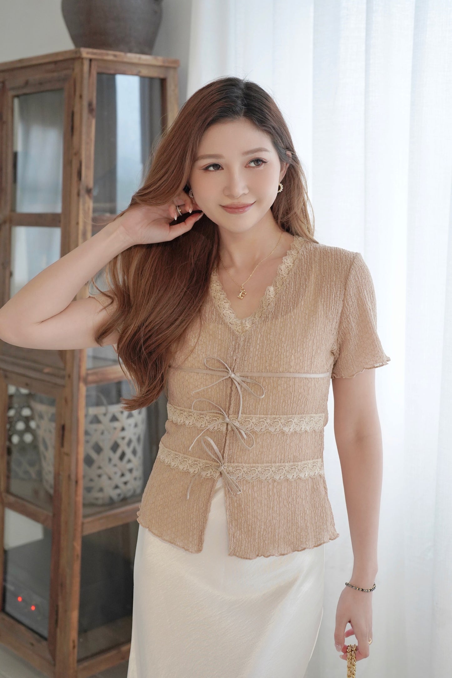 Ribbon Pastel Top