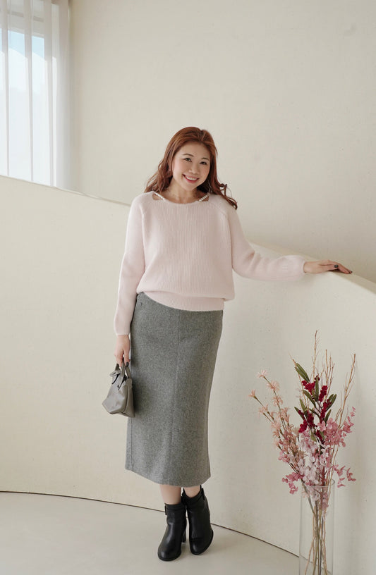 Pearly Valentine Sweater