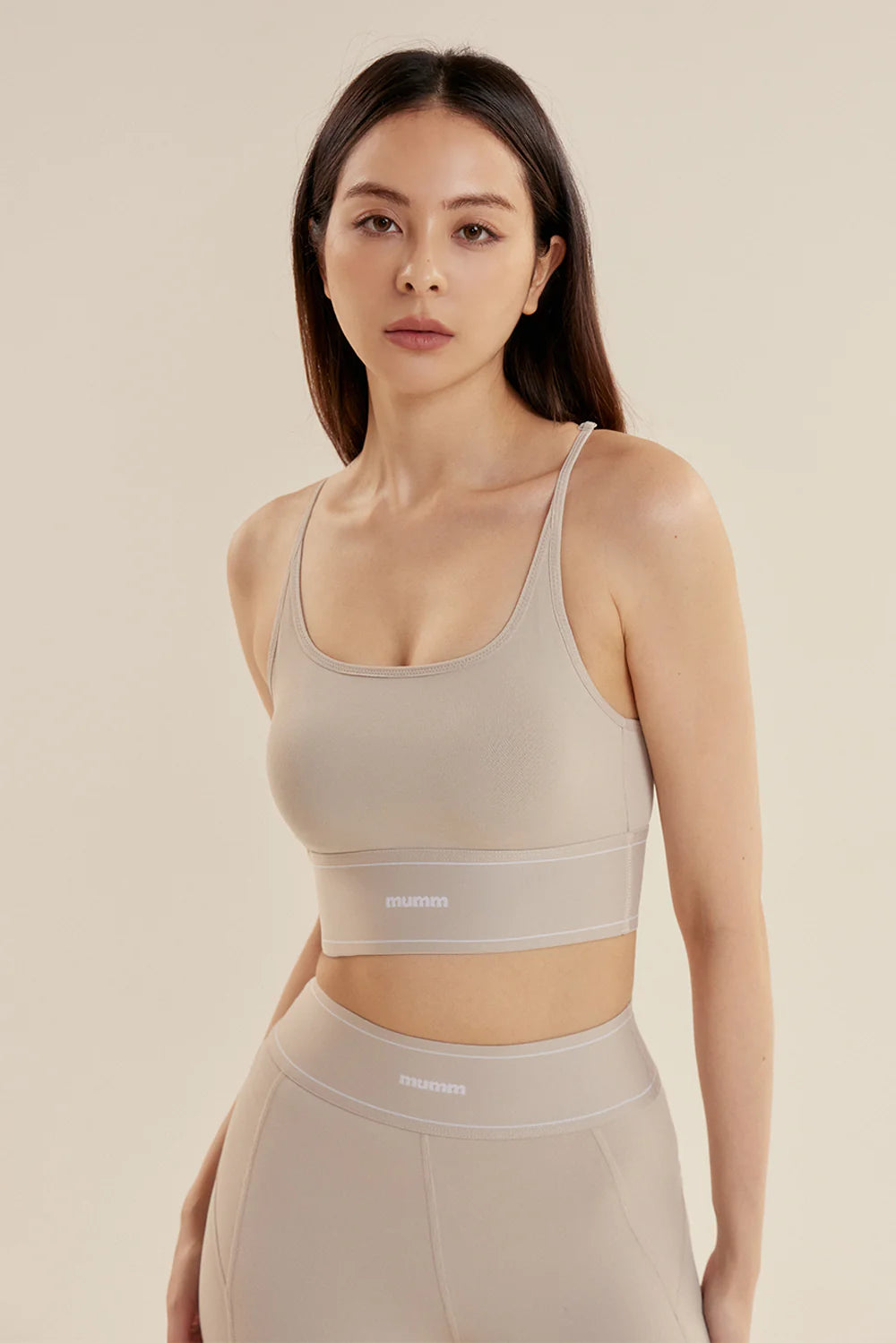 ELASTIC 7MM FIT SPORTS BRA TOP