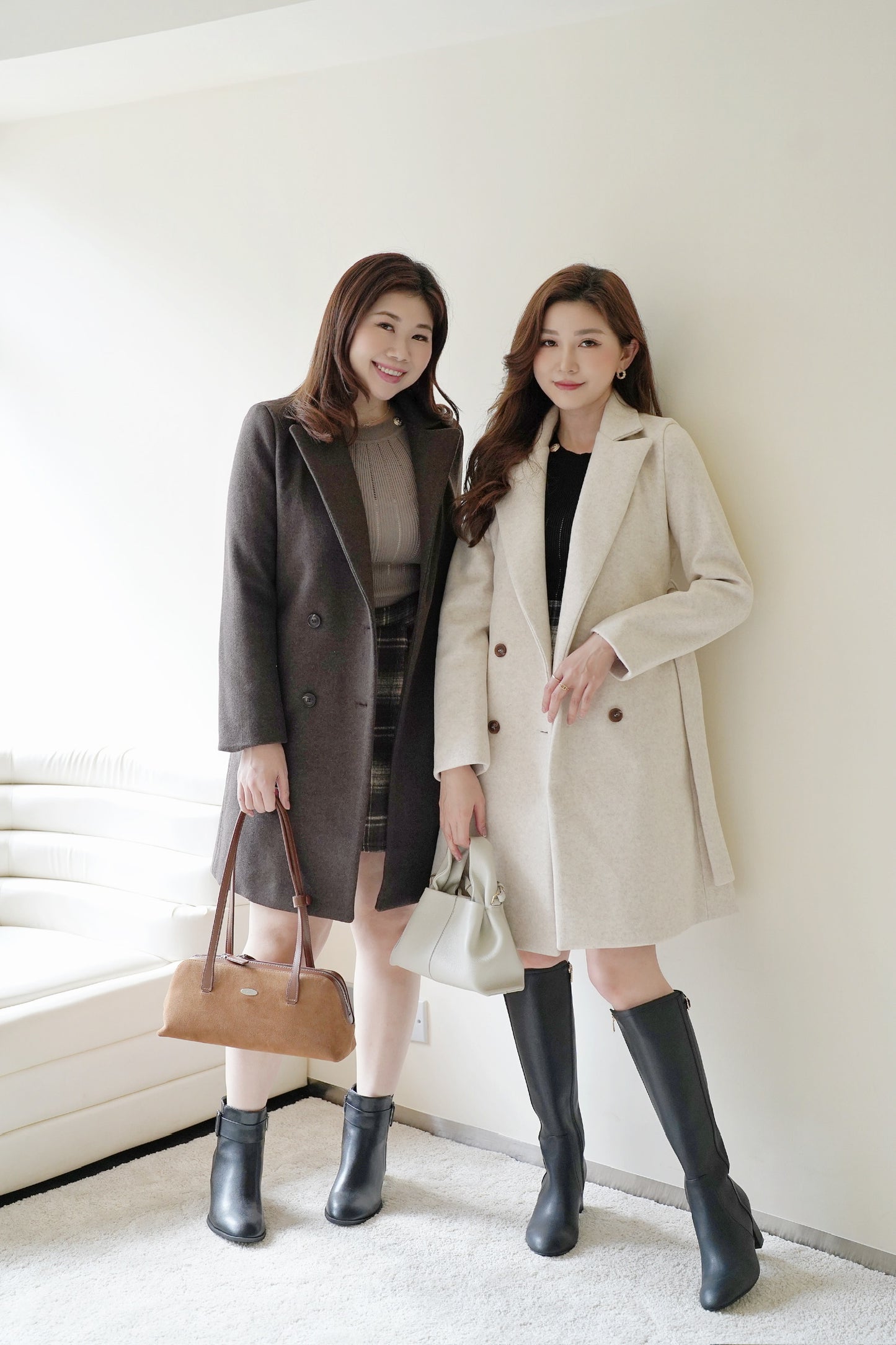 Classic Belted Wool Coat